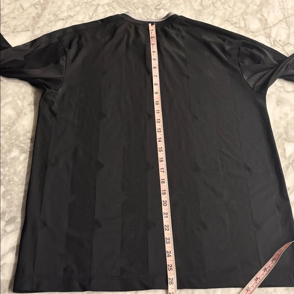 Adidas Black and silver Sportswear Top